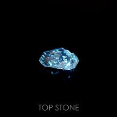オイルインクォーツ 原石 パキスタン産 2.45ct[220616493]11x8.8mm前後