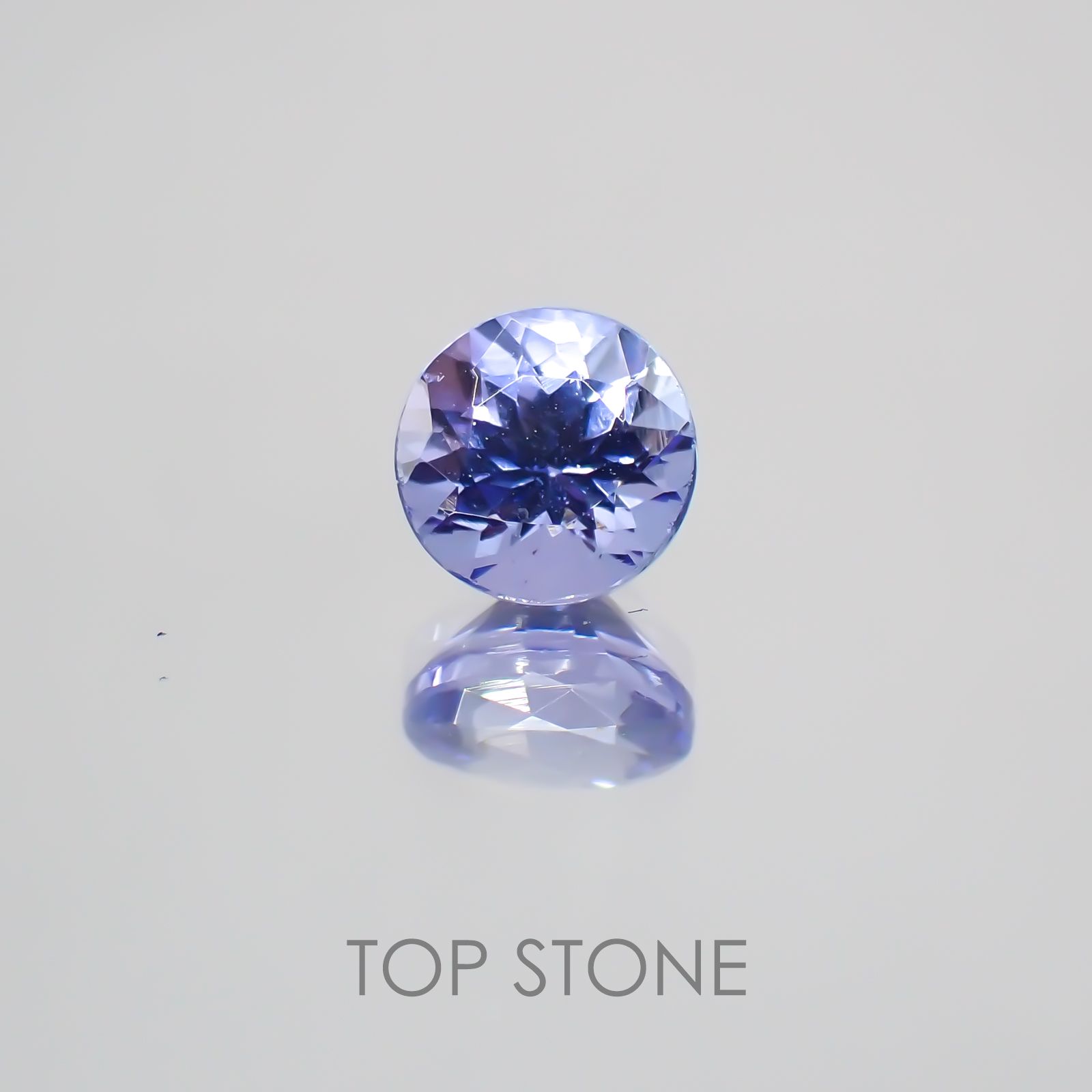 タンザナイト(ゾイサイト) タンザニア産 ルース 0.65ct[210210058]5.2×5.1mm前後