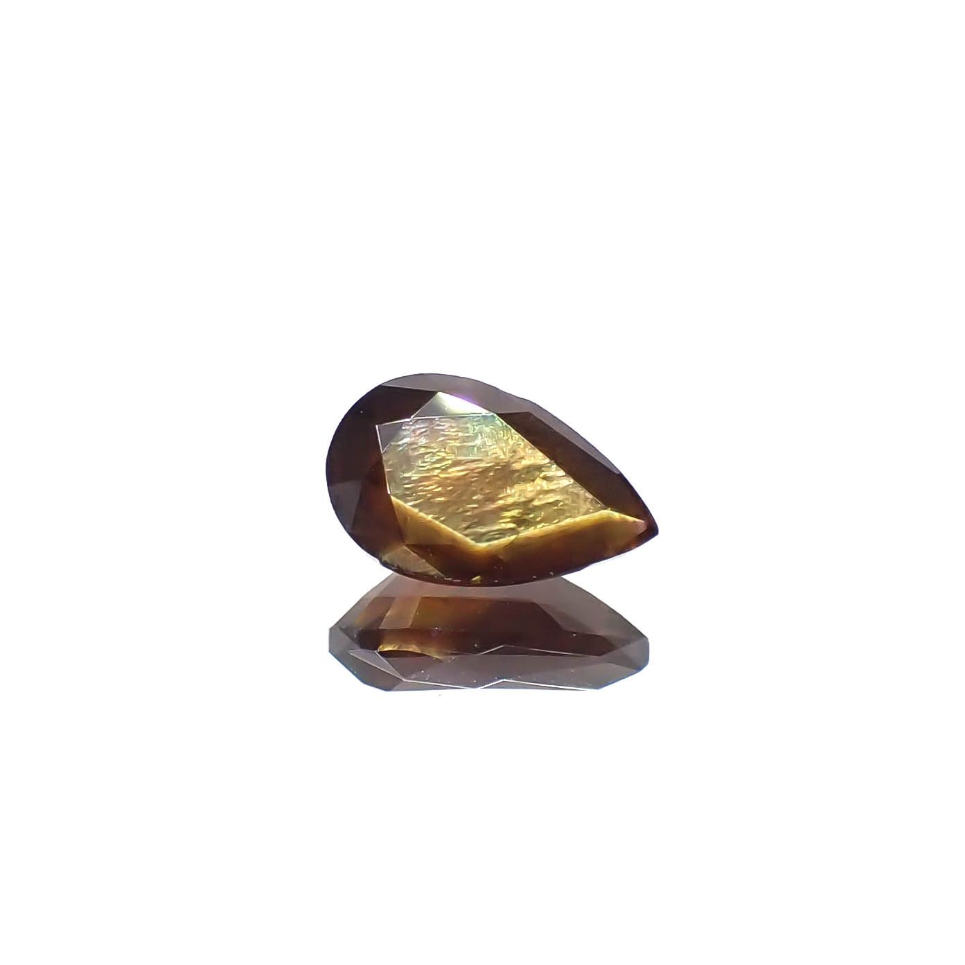 レインボーガーネット 日本・奈良県産 1.12ct[240125528]7.9x4.8mm前後