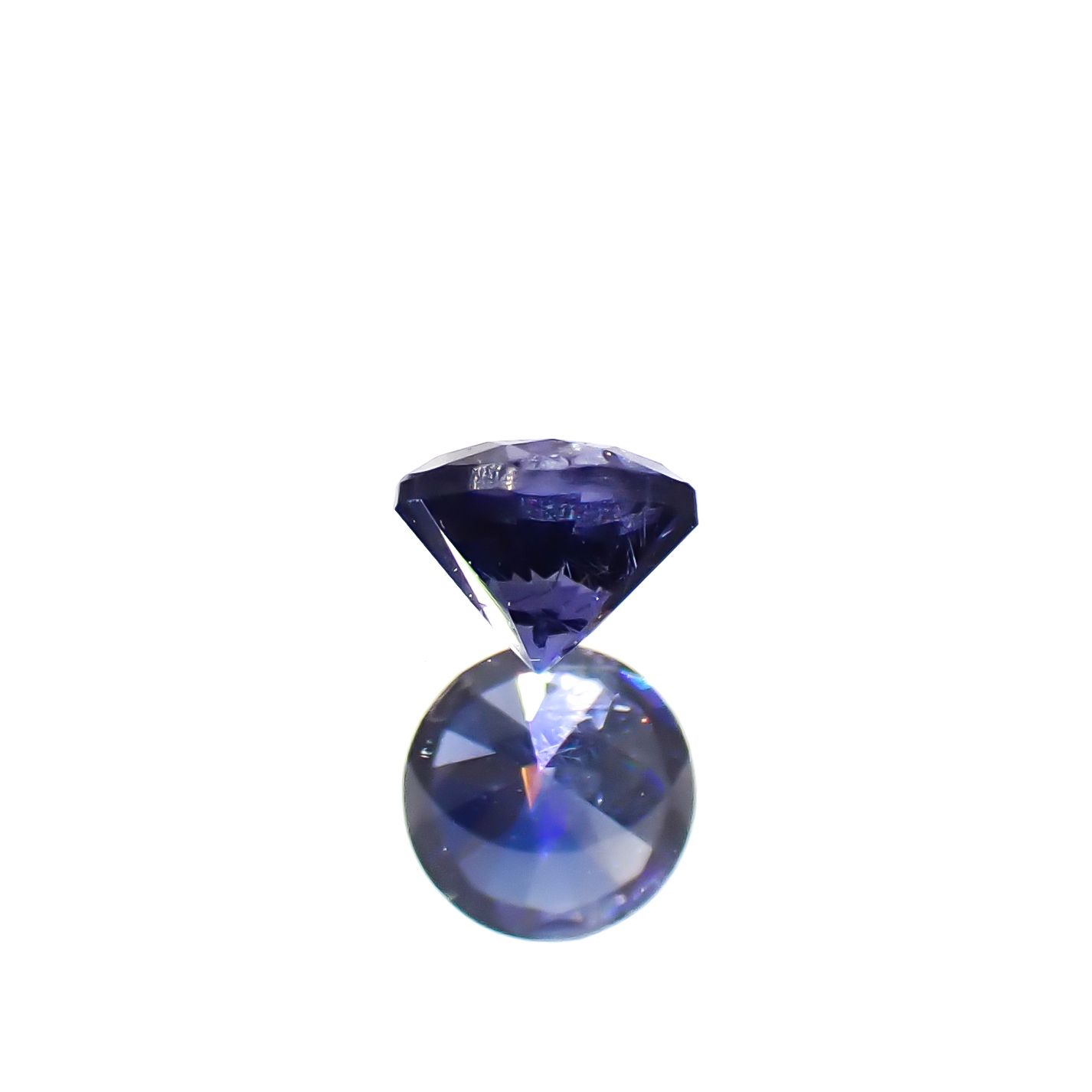 ベニトアイト アメリカ・カリフォルニア州産 0.10ct[240527390]2.7x2.7mm前後