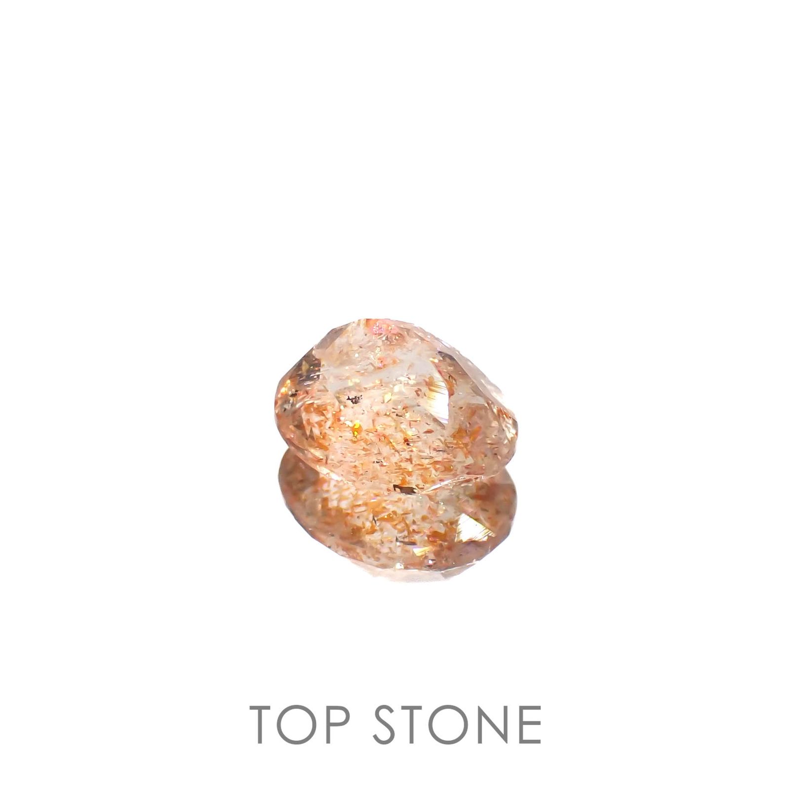 イリュージョンサンストーン タンザニア産 1.85ct[230120118]9x7.2mm前後