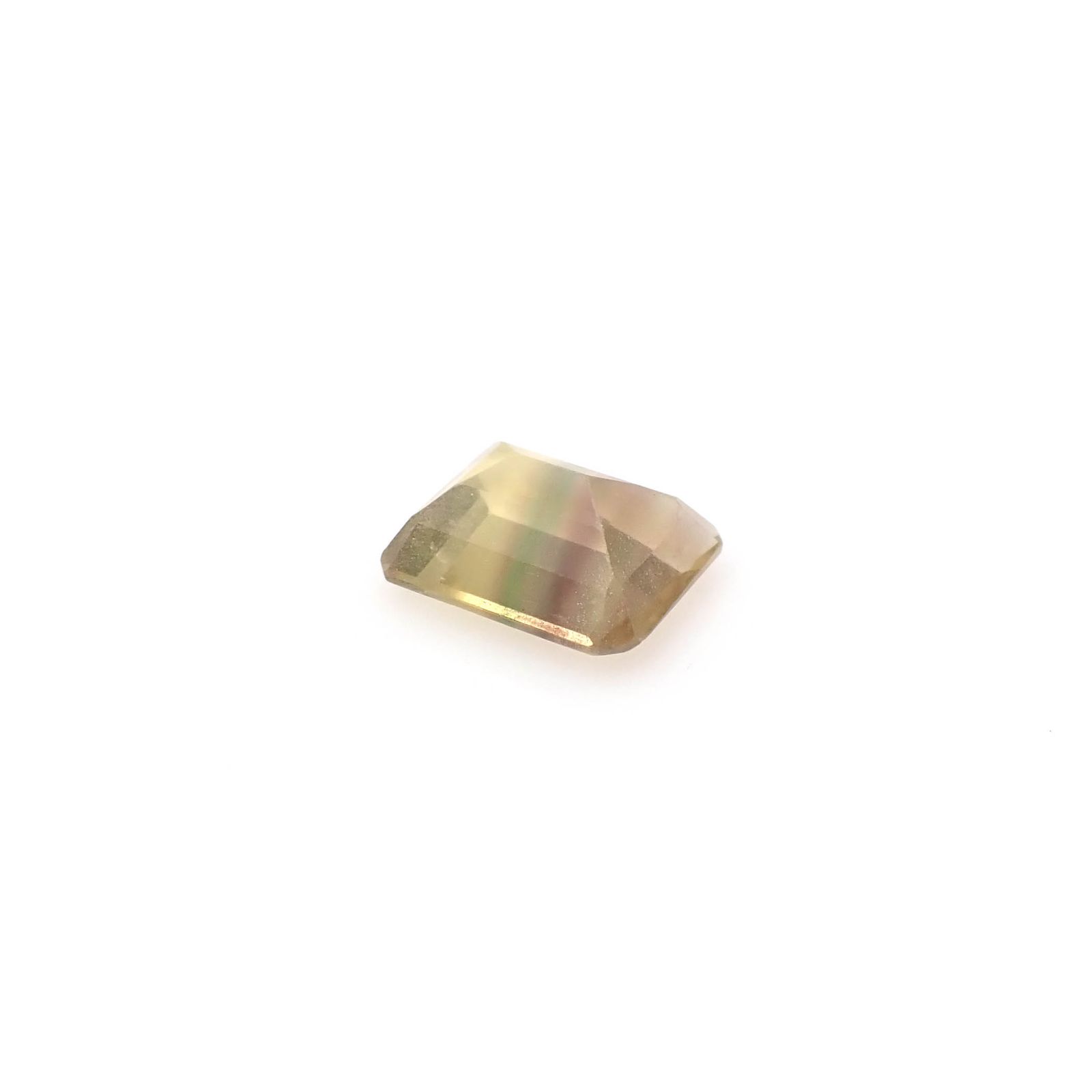 パーティカラーフローライト フルオレッセンス ブラジル産 4.75ct [250430247]11x9mm前後