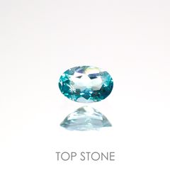 グランディディエライト(宝石名グランディディエライト)マダガスカル産 0.14ct 識別済[220515906]4.1x2.9mm前後