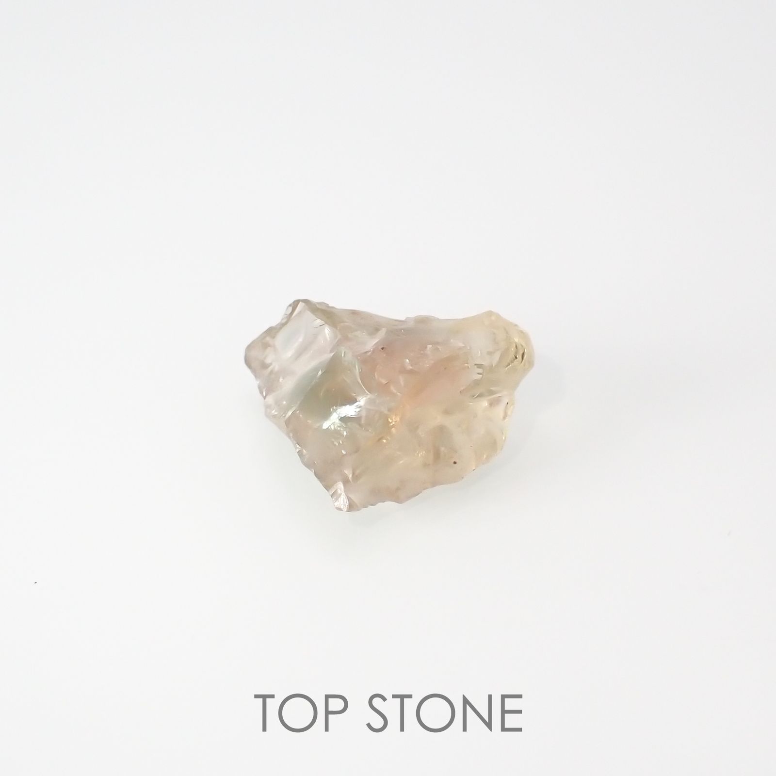 オレゴンサンストーン原石 アメリカ・オレゴン州産 4.59ct[230220413]14.3x12.1mm前後