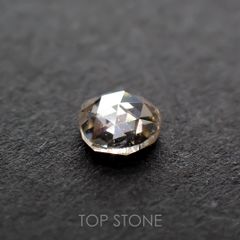 ◇ローズカット◇ダイヤモンド(宝石名ダイアモンド) 0.12ct 識別済[210913122]3×3mm前後