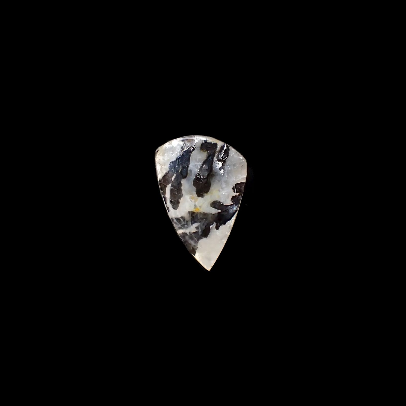 デンドリチッククォーツ ブラジル産 3.45ct[231023710]14.3x9.5mm前後