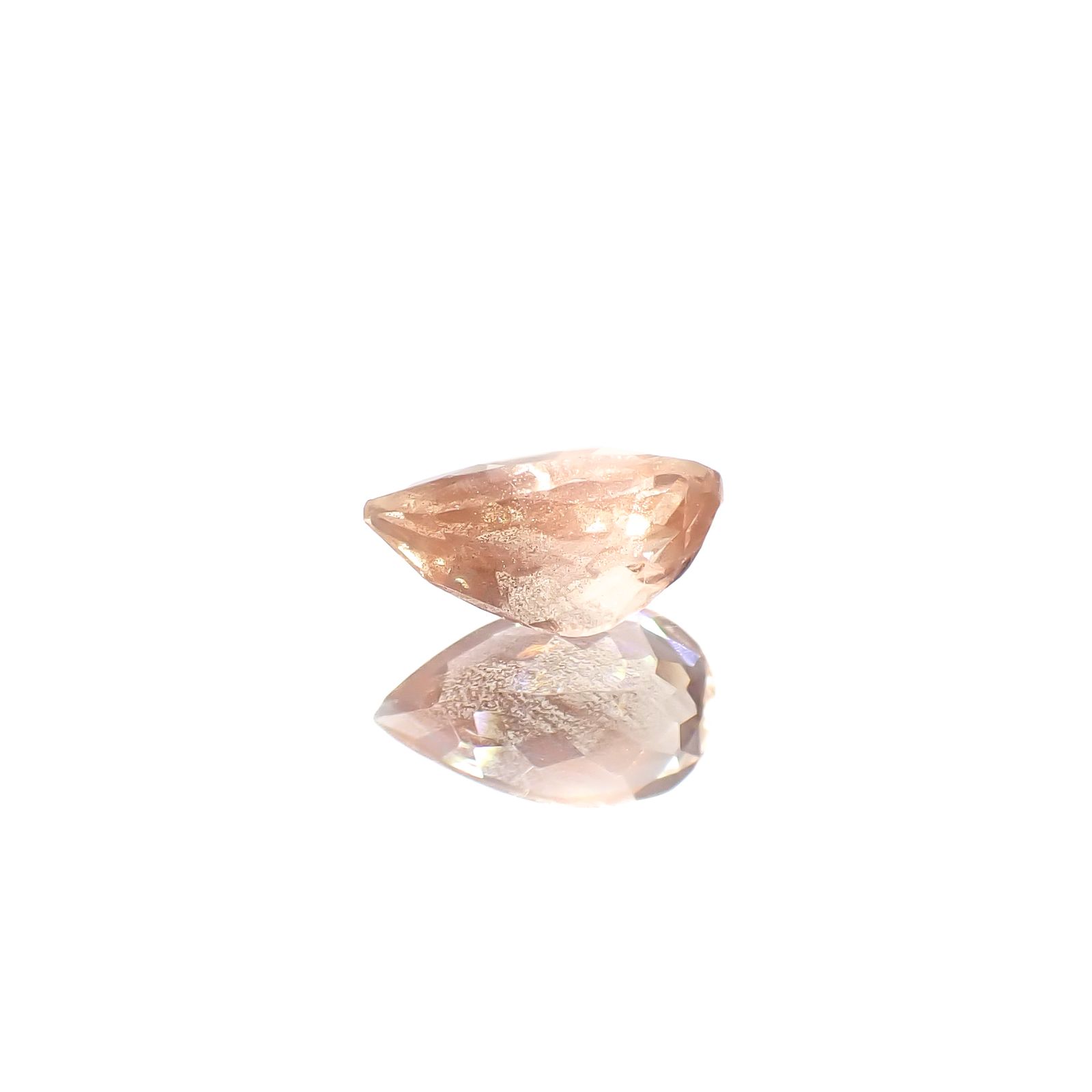 オレゴンサンストーン アメリカ・オレゴン州産 0.81ct[240627877]8x4.9mm前後