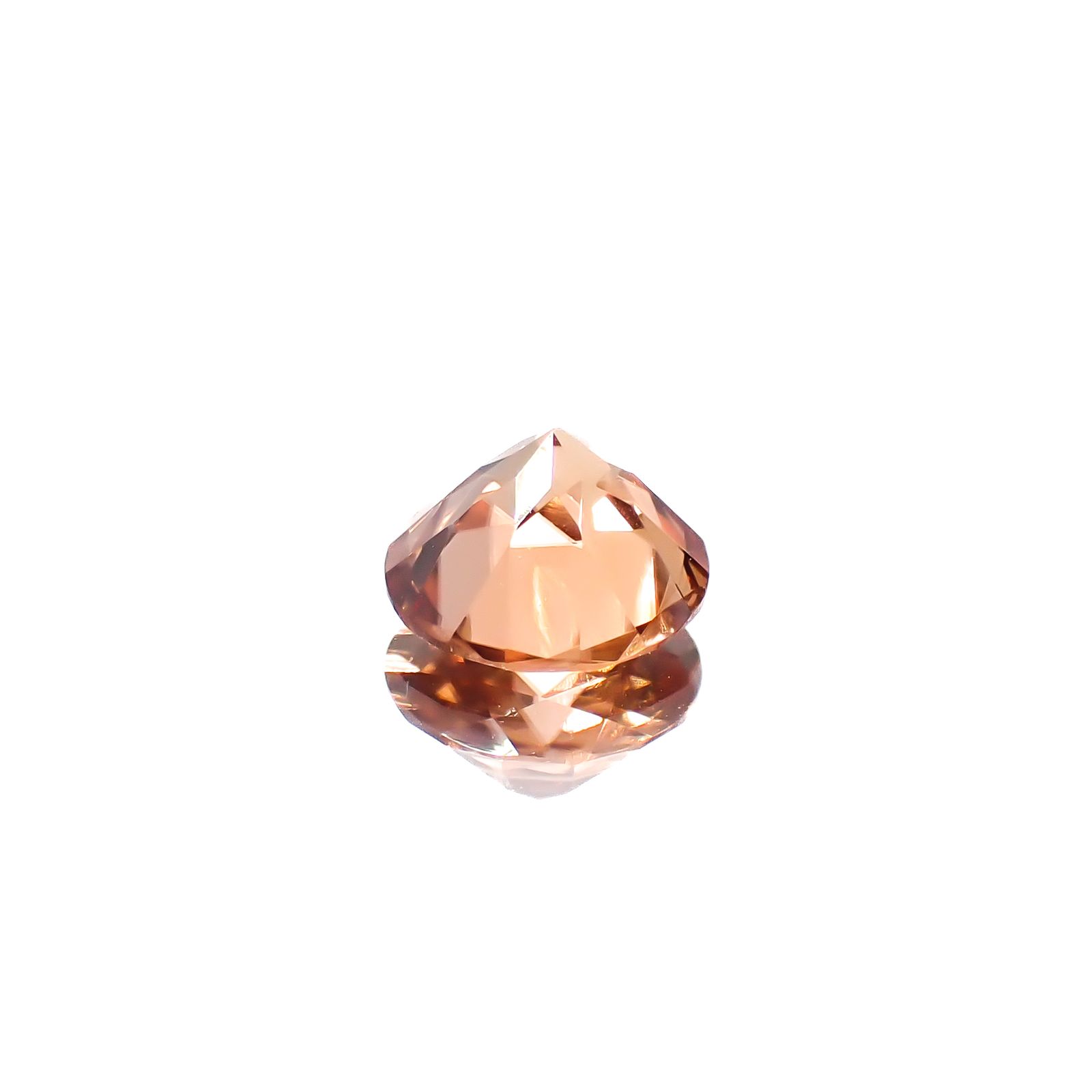 オレンジジルコン スリランカ/カンボジア産 1.82ct[240628114]7.1x7mm前後