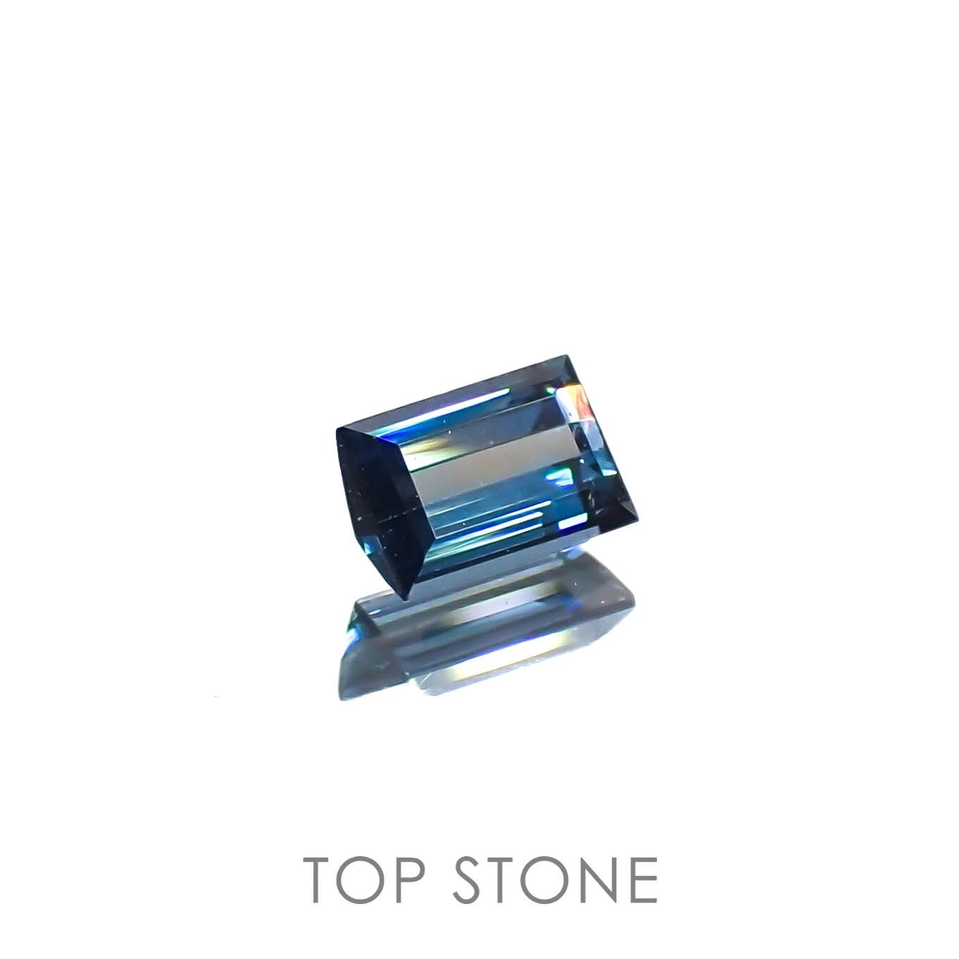 ティールブルースピネル ビルマ/マダガスカル産 0.21ct[230220623]3.9x2.7mm前後