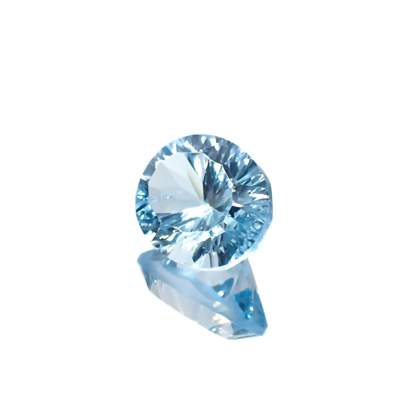 ブルートパーズ ブラジル産 4.50ct[221219353]10.9x9mm前後