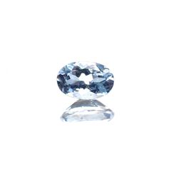 サンタマリアアクアマリン(宝石名アクアマリン) ブラジル産 0.41ct 識別済[210812635]6×3.9mm前後