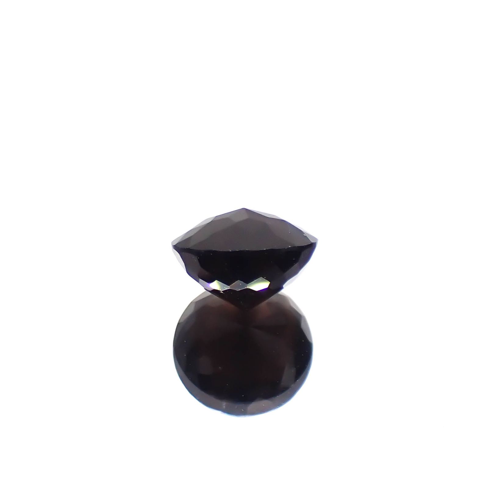 ◇カスタムカット◇モリオン チベット産 2.42ct[240427369]8.6x8.6mm前後