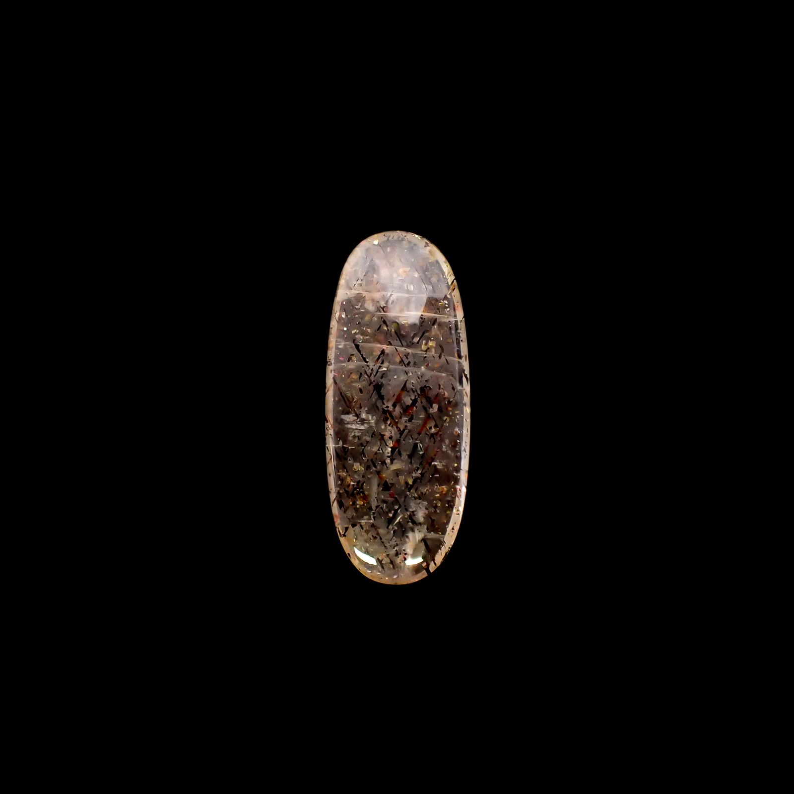 レインボーラティスサンストーン オーストラリア産 4.95ct[230421433]23.6x9.6mm前後