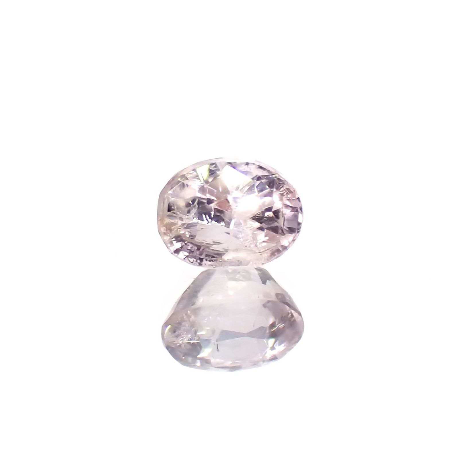 ピンクポードレッタイト (宝石名ポードレッタイト )ビルマ産 ソ付(彩珠) 0.306ct / 4.6x3.5mm前後 [231023921]