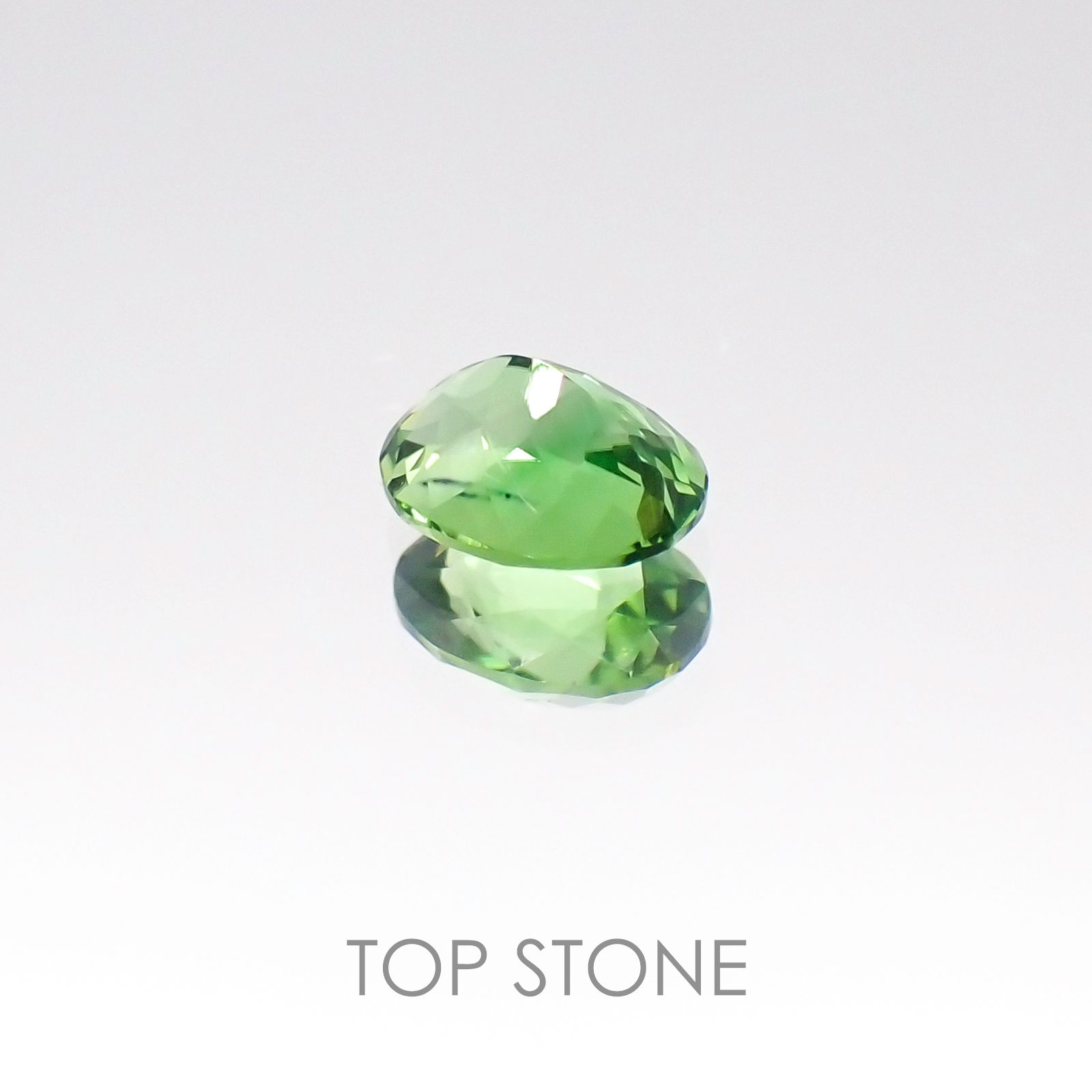 クロムトルマリン タンザニア産 ルース 0.36ct[20096218]5.2×4mm前後