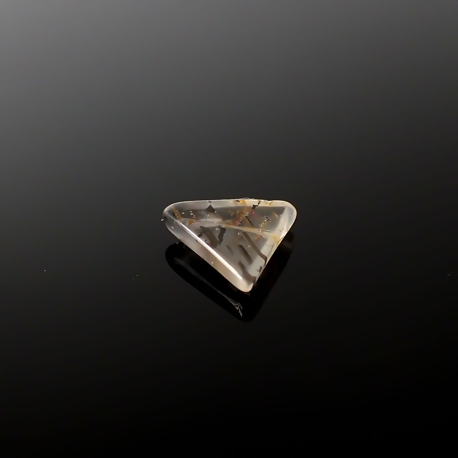 レインボーラティスサンストーン オーストラリア産 0.36ct[240326520]5.7x5.5mm前後