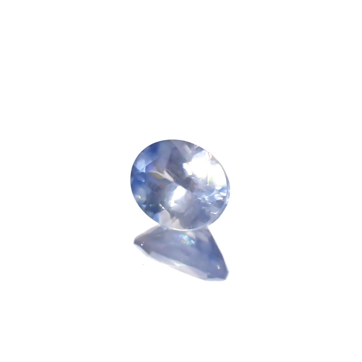 バイカラーベニトアイト アメリカ・カリフォルニア州産 0.27ct[240527397]4.4x3.4mm前後