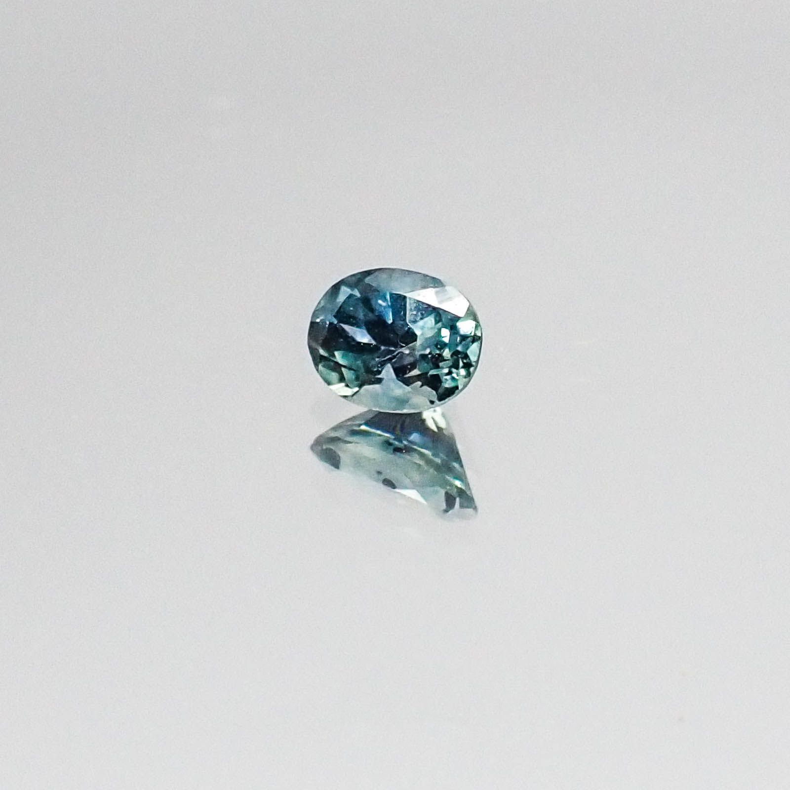 モンタナサファイア アメリカ産 ルース 0.22ct[20073892]4×3mm前後