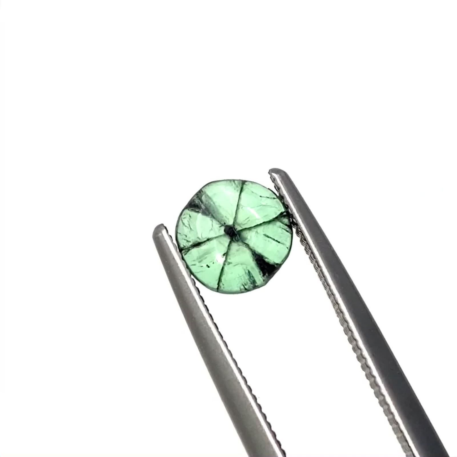 トラピッチェエメラルド② トラピッチェエメラルド コロンビア産 0.40ct[230722969]5.3x5mm