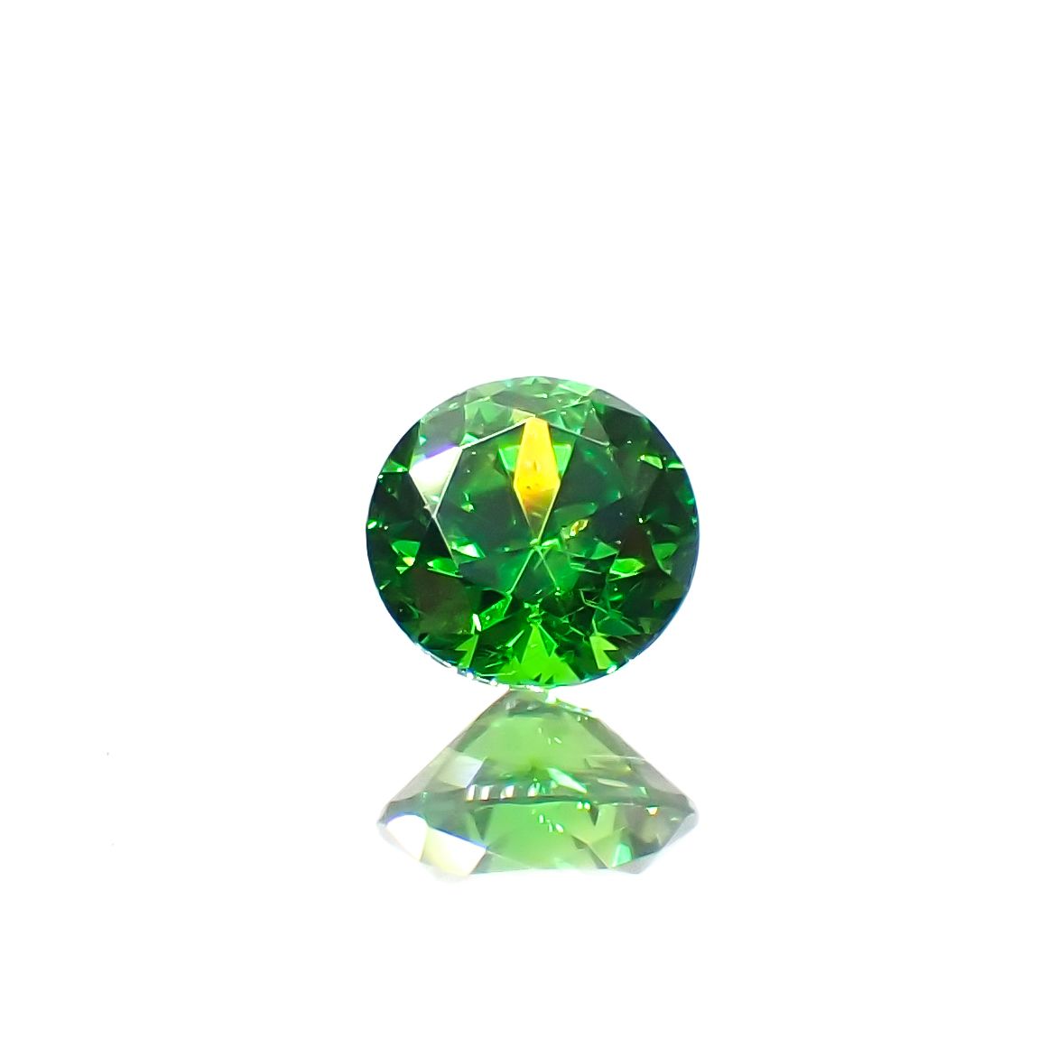 【吹き渡る草原】天然石 デマントイドガーネット ルース 0.51ct