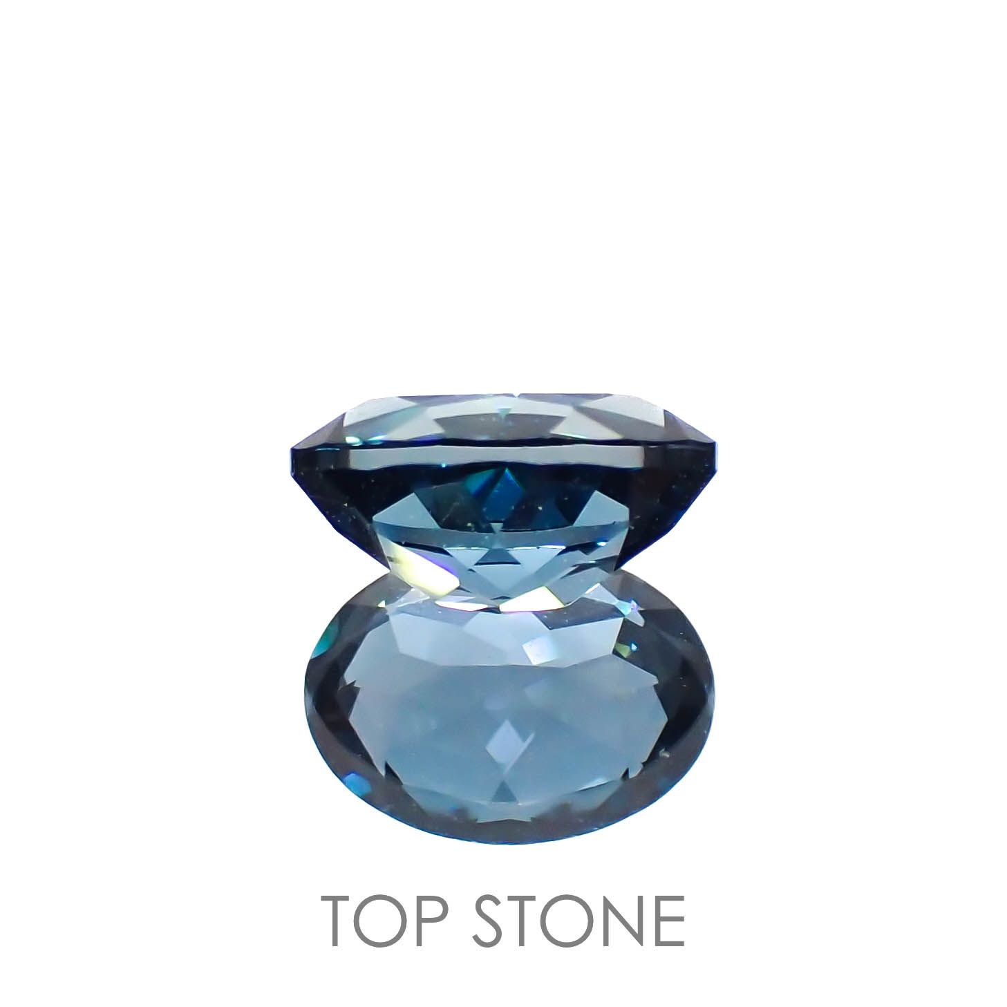 ロンドンブルートパーズ ブラジル産 1.44ct[221219311]8x5.9mm前後