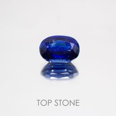 カイヤナイト(宝石名カイヤナイト) ネパール産 1.31ct 識別済[20063057]7.1×5.2mm前後