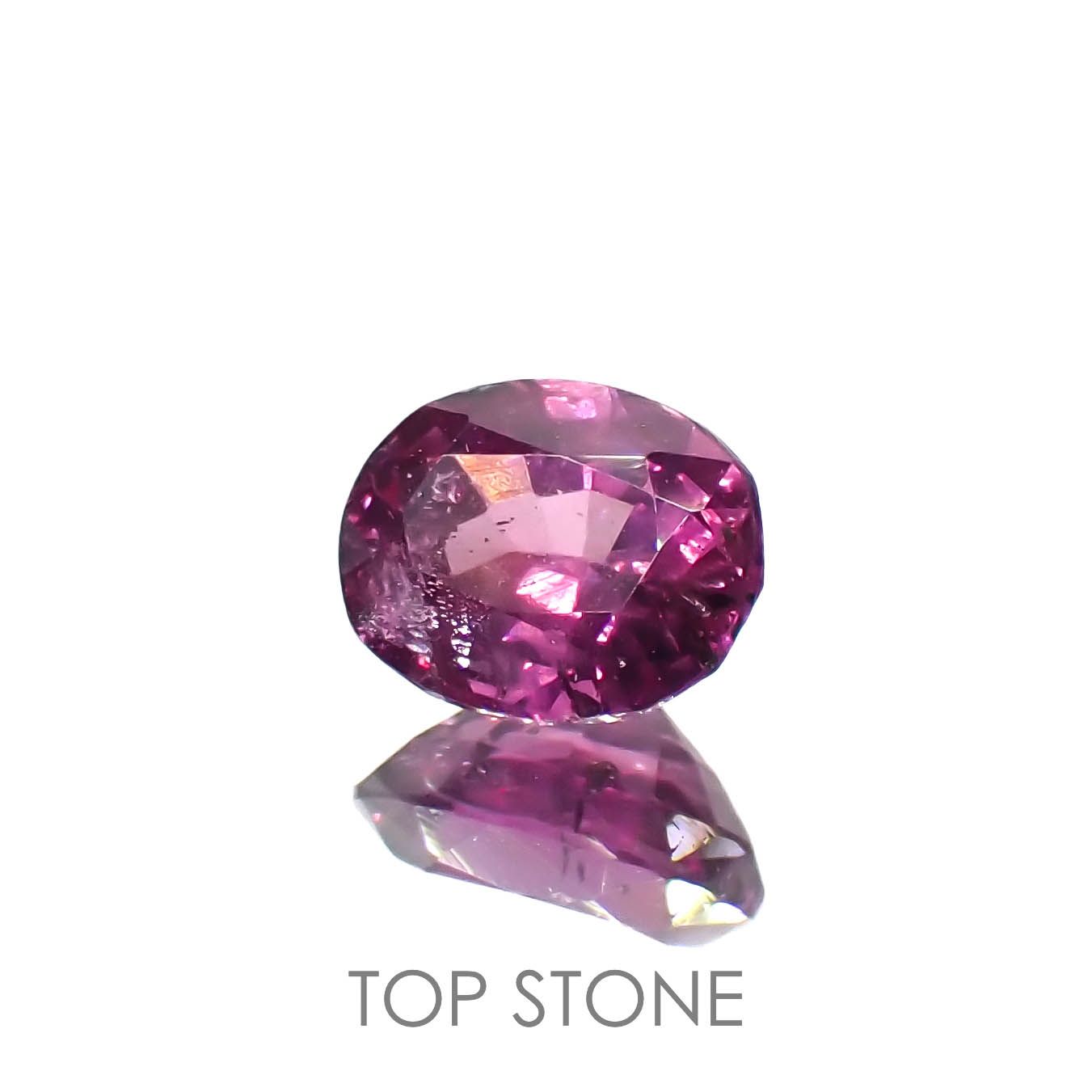 パープルサファイア パキスタン・カシミール産 0.64ct[230119863]5.5x4.3mm前後