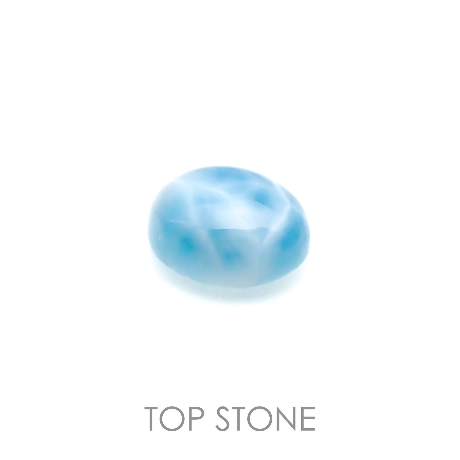 ラリマー ドミニカ共和国産 3.98ct[230119955]10.9x9mm前後