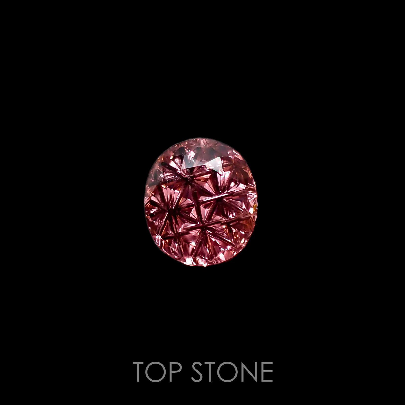 ◇甲州貴石切子Plus Three◇ピンクトルマリン カード付き(宝石名ピンク・トルマリン)ルワンダ産 1.41ct 識別済[220114594]8x7.1mm前後