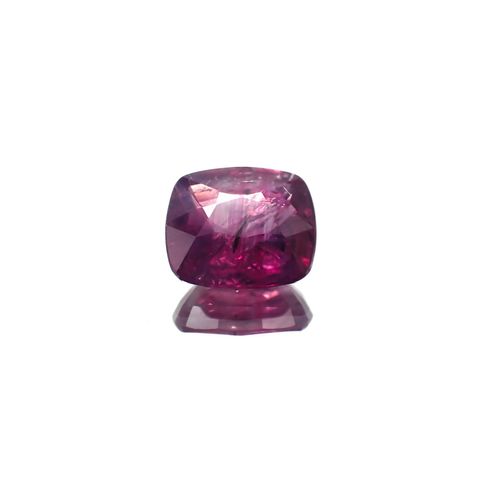 パープルサファイア(宝石名パープル・サファイア)カシミール産 ソ付(彩珠) 2.390ct / 8.2x7.3mm前後 [251018937]