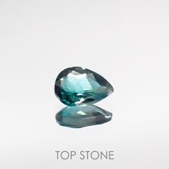 グランディディエライト(宝石名グランディディエライト) マダガスカル産 0.108ct ソ付(日独)[210711939]3.9×2.8mm前後