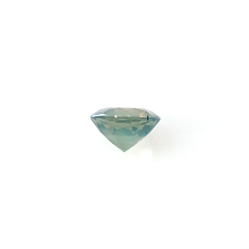 シルキーアレキサンドライト ブラジル・ミナスジェライス州ヘマチタ鉱山産 0.12ct [250129764]3x2.9mm前後