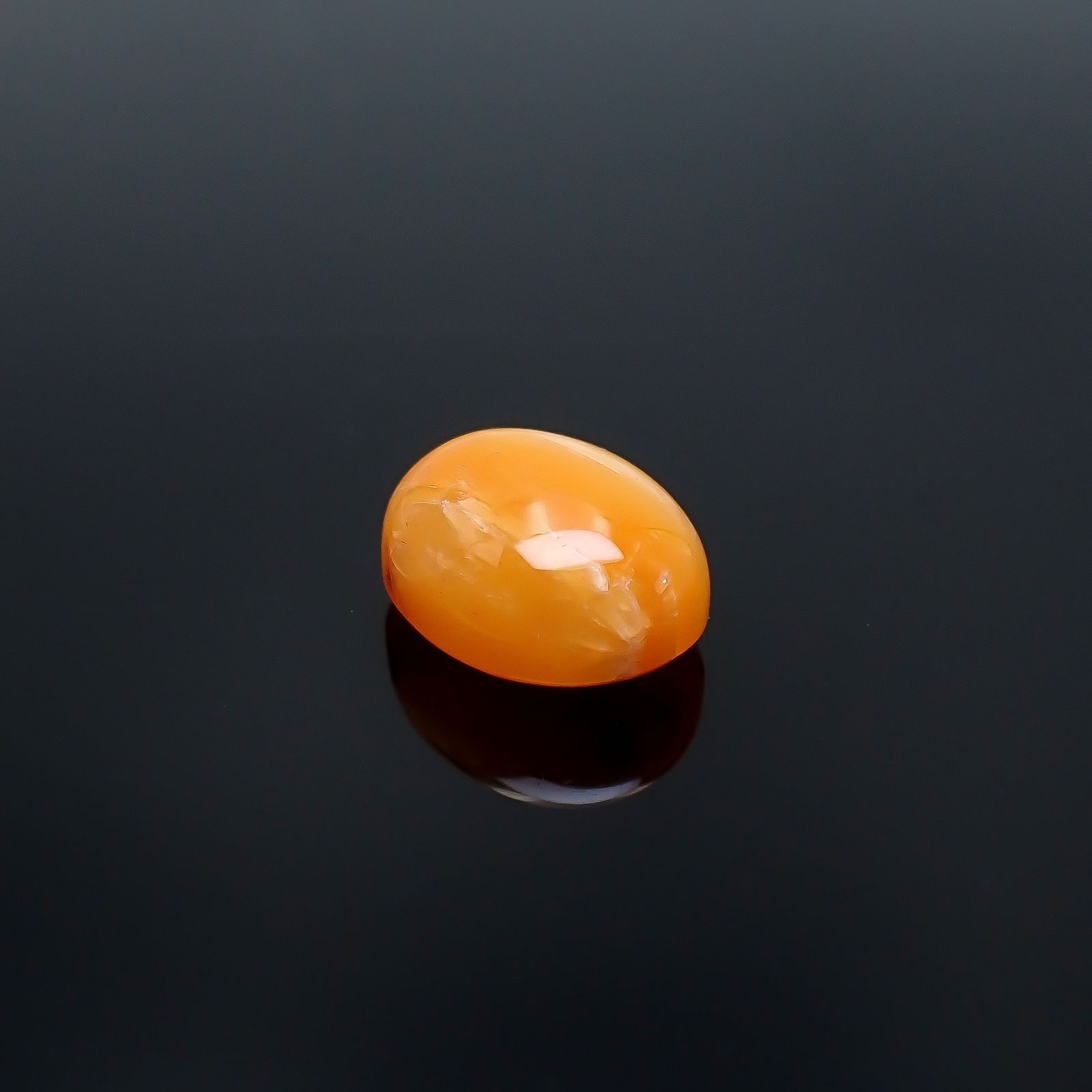 北海道オパール 北海道河東郡鹿追町然別産 4.87ct [250630621]12.5x9.9mm前後