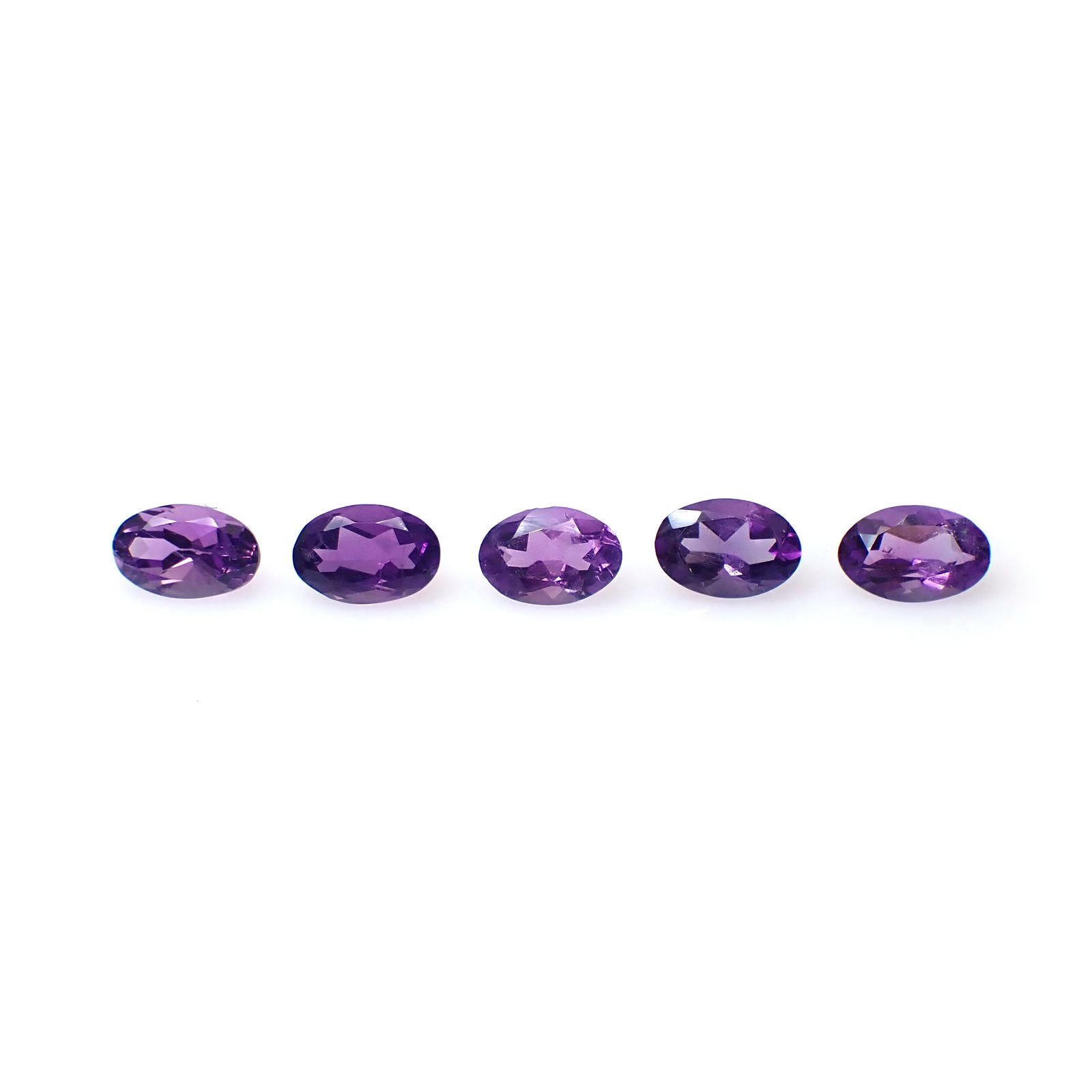 <ランダムセレクト1個販売>カラーシフトアメジスト ブラジル/ウルグアイ産 約0.35ct [250129804-PAC]6x4mm前後