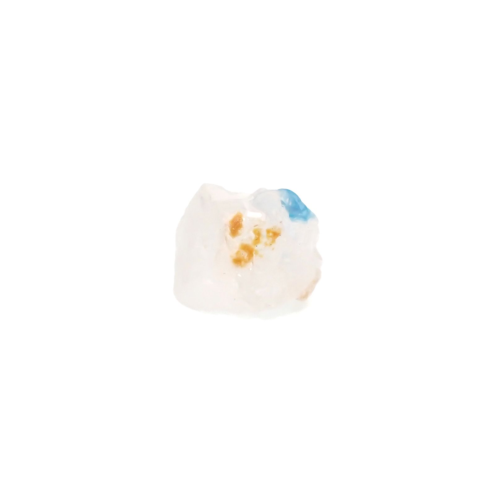 ユークレース 原石 ブラジル産 4.12ct[231023594]10.2x9.3mm前後