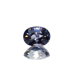 バイオレットスピネル(宝石名スピネル)ビルマ/マダガスカル産 1.45ct 識別済[230421740]7.5x5.6mm前後