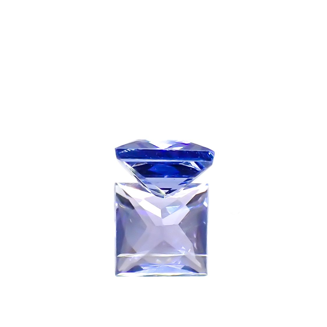 ◇プリンセスカット◇タンザナイト タンザニア産 0.35ct[240427140]4.1x4mm前後