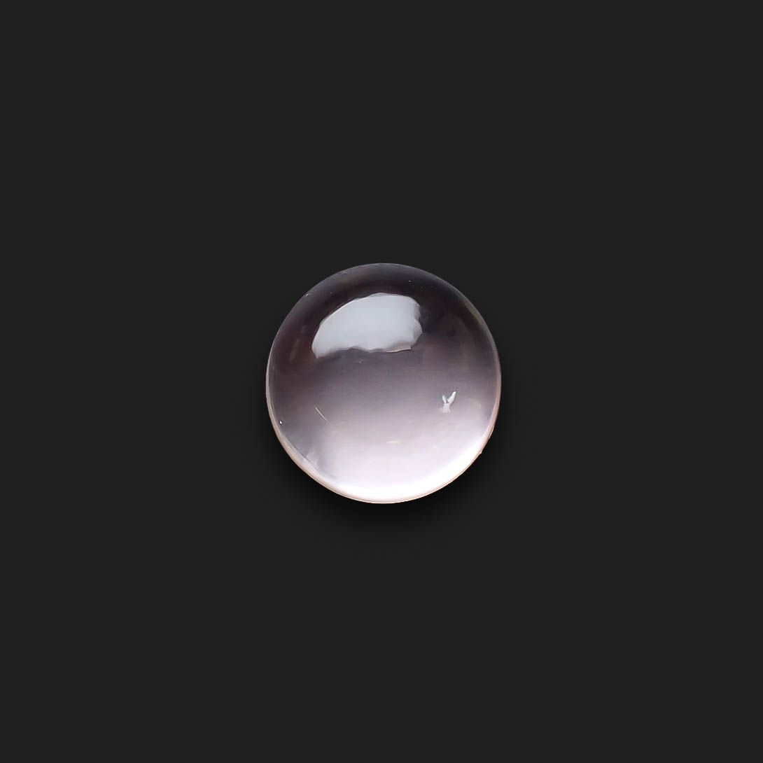 スターローズクォーツ(宝石名スター・ローズ・クォーツ)マダガスカル産 4.45ct 識別済[250330021]10x10mm前後