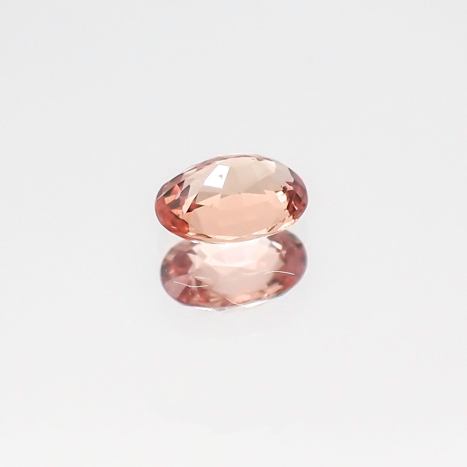パパラチャサファイア スリランカ産 0.221ct CGL鑑付[20107260]4.1×3.1mm前後