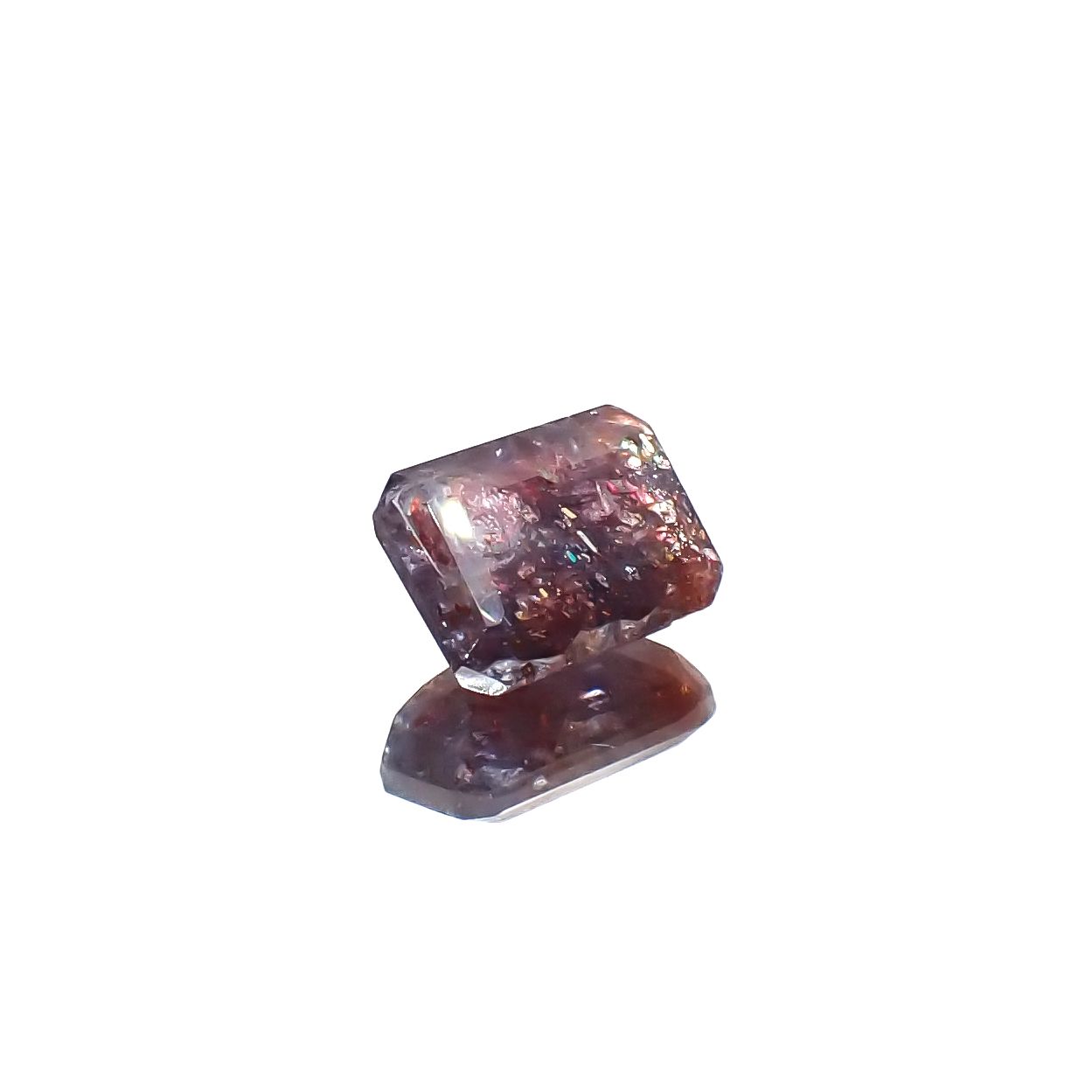 ブラッドショットアイオライト インド産 2.96ct[240125382]9.7x7.5mm前後