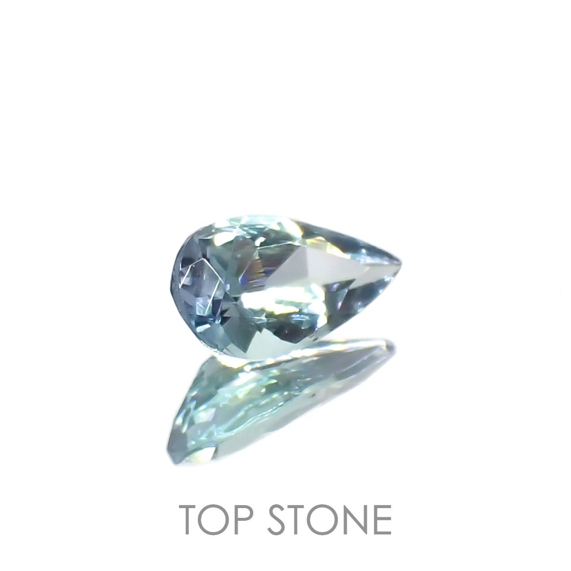 ブルーグリーンコーネルピン(宝石名コーネルピン)タンザニア産 0.20ct 識別済[221219244]5.3x2.9mm前後