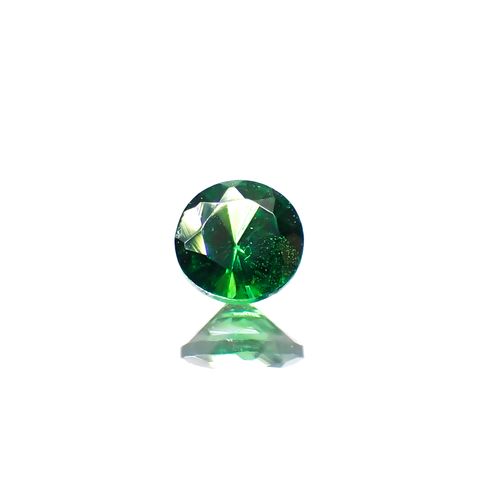 ツァボライト(宝石名グリーン グロッシュラー・ガーネット)タンザニア産 0.12ct 識別済[240226087]3.1x3mm前後