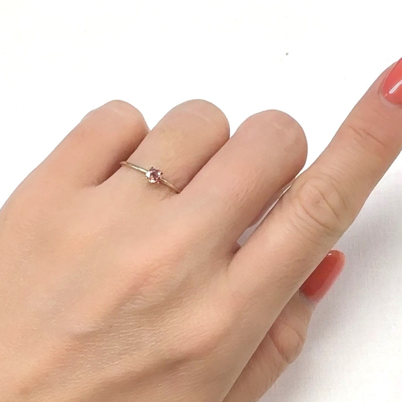◇カスタム・フラワーカット◇ファンシーカラーサファイア スリランカ/マダガスカル産 0.21ct[240929075]3.6x3.6mm前後