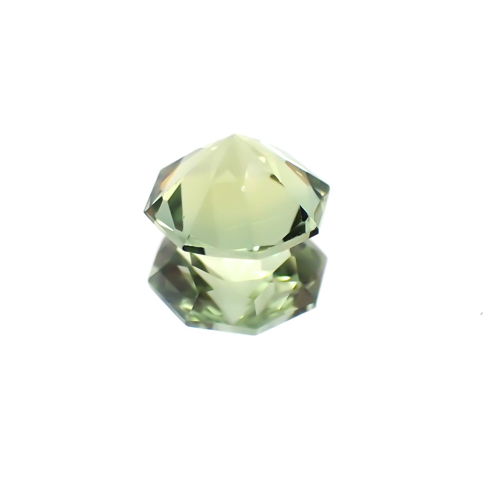 ◇オクタゴンカット◇グリーントルマリン SA(宝石名グリーン・トルマリン)ブラジル産 0.47ct 識別済[231124201]5x5mm前後
