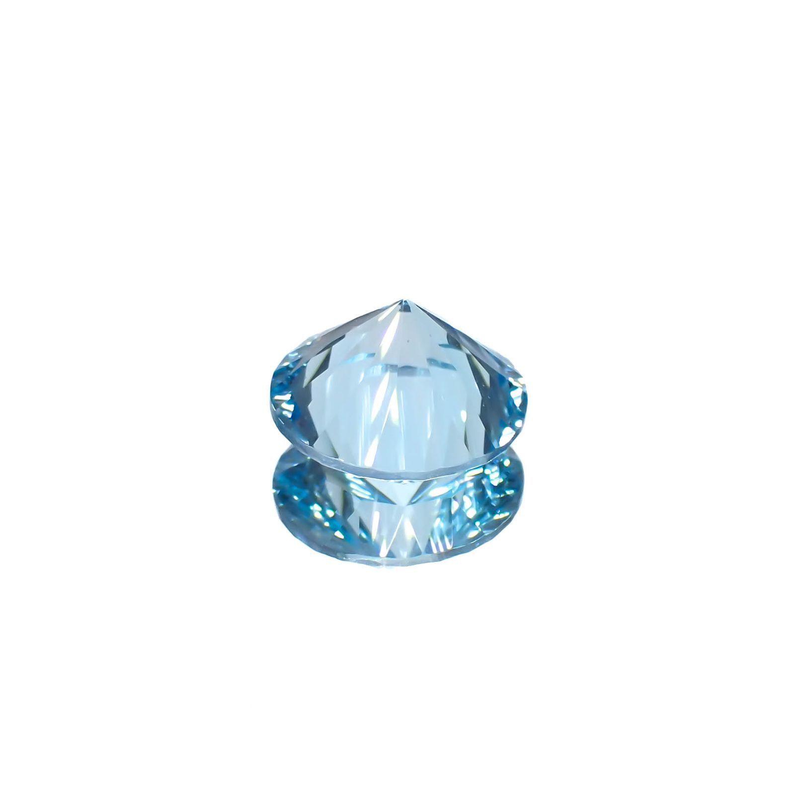 ブルートパーズ ブラジル産 4.18ct[221219318]10x10mm前後