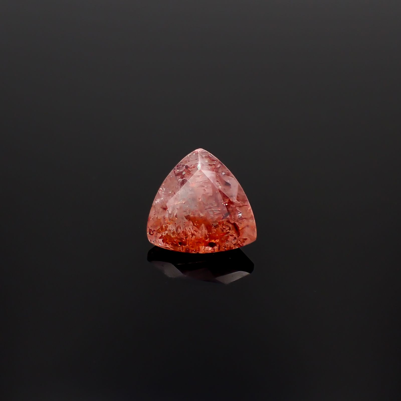 ファイヤークォーツ ナイジェリア産 5.51ct[240326728]12.7x12.6mm前後