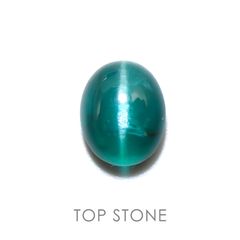 アパタイトキャッツアイ マダガスカル産 ルース 3.6ct[20063169]10×8mm前後