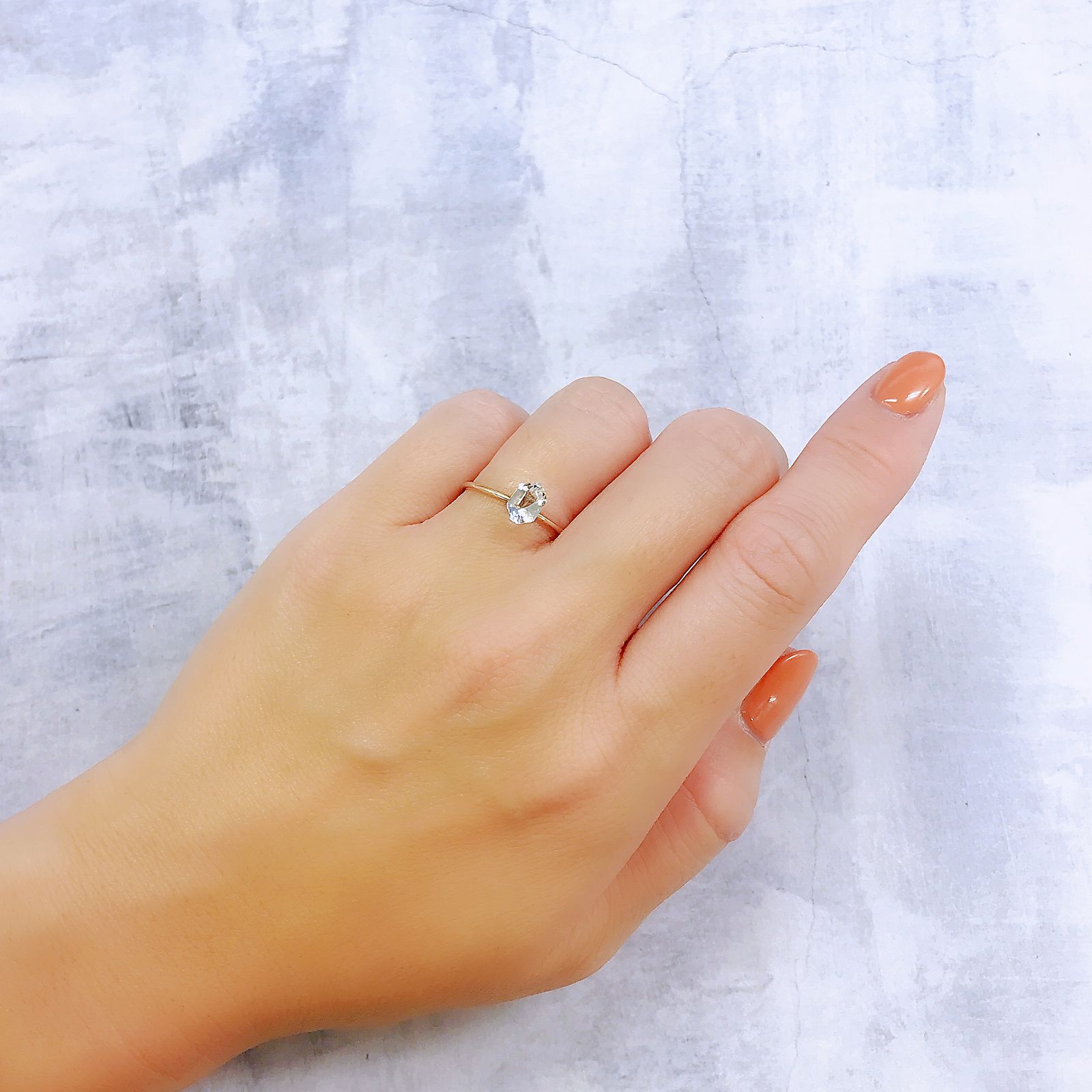 ◇カスタムカット◇オイルインクォーツ パキスタン産 0.64ct[221018535]7x4.8mm前後