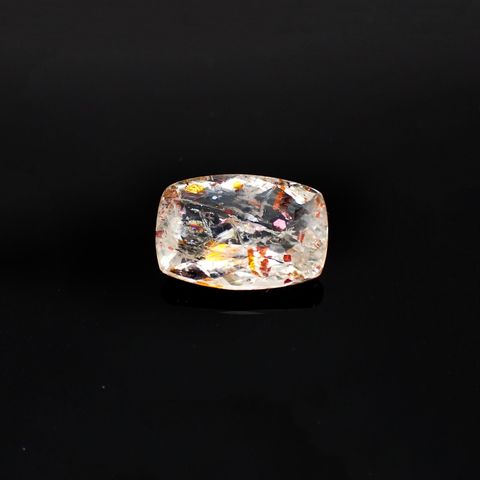 イリュージョンサンストーン(宝石名フェルドスパー) タンザニア産 4.63ct 識別済[210310192]13.6×9.4mm前後