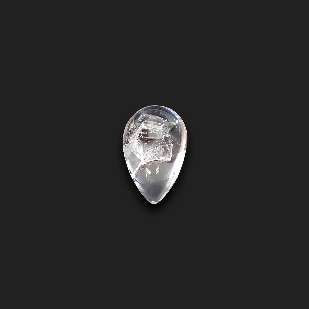 マニフェストインクォーツ ブラジル産 13.98ct[230522088]19.4x12.7mm前後